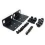 Multi-Vendor Rack Mount Kit Compatible with Many 17.3'' Wide Buffalo Tech, Cisco, Dell, D-Link, Linksys, NETGEAR, and TRENDnet Products