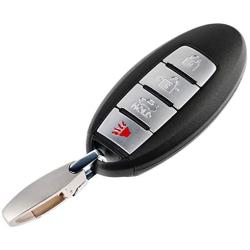 fits 2013 2014 2015 Nissan Altima/Infiniti QX60 JX35 Smart Key Fob Keyless Entry Remote (KR5S180144014) + Dongle Clip
