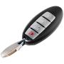 fits 2013 2014 2015 Nissan Altima/Infiniti QX60 JX35 Smart Key Fob Keyless Entry Remote (KR5S180144014) + Dongle Clip fits 2013 2014 2015 Nissan Altima/Infiniti QX60 JX35 Smart Key Fob Keyless Entry Remote (KR5S180144014) + Dongle Clip