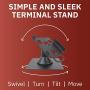 DCCStands Low Freestanding Swivel and Tilt Ingenico ISC 250 Terminal Stand
