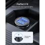 Car Charger, AINOPE 4.8A All Metal Car Charger Adapter Mini Flush Fit USB Car Charger Dual Port Charging Compatible with iPhone 12/11 pro/XR/x/7/6s, iPad Air 2/Mini 3, Note 9/Galaxy S10/S9/S8-Black