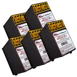 5 X Pitney Bowes 793-5 Red Ink Cartridge for P700, DM100, DM100i & DM200L Postage Meters