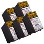 5 X Pitney Bowes 793-5 Red Ink Cartridge for P700, DM100, DM100i & DM200L Postage Meters