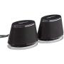Amazon Basics USB-Powered PC Computer Speakers with Dynamic Sound | Black, 4-pack