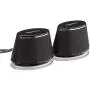 Amazon Basics USB-Powered PC Computer Speakers with Dynamic Sound | Black, 4-pack