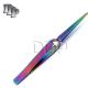 DDP PREMIUM SET OF 8 PCS RAINBOW TITANIUM STAINLESS STEEL ELECTRONIC CRAFT JEWELLERY WATCH MAKERS TOOL TWEEZERS-A+ QUALITY