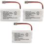 Uniden BBTY0504101 Model BT446 Nickel Metal Hydride Rechargeable Cordless Phone Batteries (Pack of 3) for use with T94 Series, TWX977 and WXI977 Cordless Phones