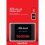 SanDisk SSD PLUS 2TB Internal SSD - SATA III 6 Gb/s, 2.5''/7mm, Up to 545 MB/s - SDSSDA-2T00-G26