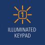 Chamberlain Group Clicker Universal Keyless Entry KLIK2U-P2, Works with Chamberlain, LiftMaster, Craftsman, Genie and More, Security +2.0 Compatible Garage Door Opener Keypad, White