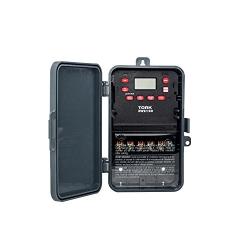 TORK a brand of NSi Industries EWZ Series Multipurpose Control Astronomic 7 Day Time Switch, 120-277 VAC Input Supply, 1 Channel, SPDT Output Dry Contact, #8 - #16 AWG (EWZ120),color