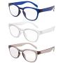 Blue Light Blocking Reading Glasses for Women Men, Fashion Computer Glasses-1.0