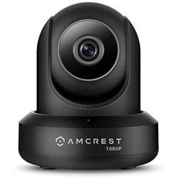 Amcrest ProHD 1080P WiFi Camera 2MP (1920TVL) Indoor Pan/Tilt Security Wireless IP Camera IP2M-841B (Black)