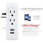 GE Surge Protector Tap Computer Surge Protector (39429) White