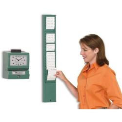 ACROPRINT 150NR4 Time Clock, Auto Electric - Month, Date, Hours, Minutes