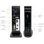Plugable USB-C Triple Display Docking Station with Charging Support Power Delivery for Specific Windows USB Type-C and Thunderbolt 3 Systems (2X HDMI and 1x DVI Outputs, 5X USB Ports, 60W USB PD)