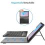 Fintie Keyboard Case for Samsung Galaxy Tab S6 10.5'' 2019 (Model SM-T860/T865/T867), [Patented S Pen Slot Design] Folio Stand Cover with Removable Wireless Bluetooth Keyboard, Black