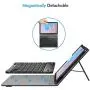 Fintie Keyboard Case for Samsung Galaxy Tab S6 10.5'' 2019 (Model SM-T860/T865/T867), [Patented S Pen Slot Design] Folio Stand Cover with Removable Wireless Bluetooth Keyboard, Black