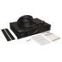Tripp Lite Metered PDU, 30A, 18 Outlets (16 C13 & 2 C19), 208/240V, L6-30P, 12 ft. Cord, 2U Rack-Mount Power, TAA (PDUMH30HV) Black