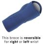 Night Wrist Sleep Support, Moderate Stabilizing Support, Adjust to Fit