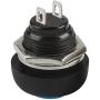 PP-NEST 10 Pieces 12mm Waterproof Push Button Momentary On Off Switch ANKG-01 (Blue)