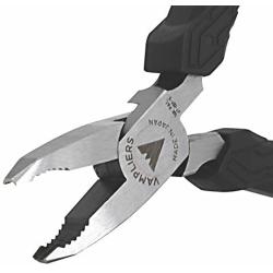 VAMPLIERS Worlds Best Pliers, Solder Sucker, Screw Extraction mini Plier+Needle Nose+Long nose & mini Nippers ESD Safe for IT/iPhone/Mac & PC/Electronic Repair (5'' Mini Screw Extraction Pliers)