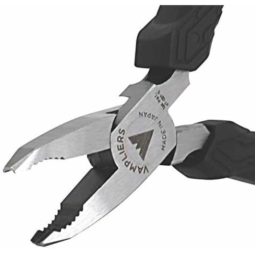 VAMPLIERS Worlds Best Pliers, Solder Sucker, Screw Extraction mini Plier+Needle Nose+Long nose & mini Nippers ESD Safe for IT/iPhone/Mac & PC/Electronic Repair (5'' Mini Screw Extraction Pliers)
