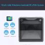 HENCODES BQ-9000 Desktop Barcode Scanner,Omnidirectional QR Code Reader,Fastly Decode Speed,USB Cable Directly Use on Supermarket Windows/Android POS System