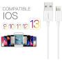 CNANKCU iPhone Charger,MFi Certified Lightning Cable 5 Pack(3-3-6-6-10ft) Durable High-Speed Charging & Data Syncing Cord Compatible iPhone 11/Pro/Xs Max/XR/X/8/8Plus and More -White