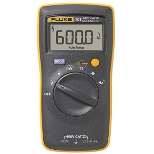 Fluke 101 Basic Digital Multimeter Pocket Portable Meter Equipment Industrial (Original Version)