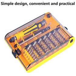 46 in 1 Precision Screw Repair Tool Kit, Professional Electronic Products Fine Repair Tools, Suitable For Mobile Phones, Computers, Watches, IPads And So On.