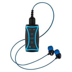 H2O Audio Stream 2 100% Waterproof MP3 Music Player with Bluetooth and Underwater Headphones for Swimming Laps, Watersports, Short Cord, 8GB