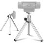 Lightweight Mini Tripod for Webcam, NexiGo Upgraded Extendable Tripod Stand, Compatible with Logitech Webcam C920 C922 C930e C920x Brio, for Vlogging, Live Streaming, Zoom Meeting