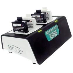 Transformer 4-Bay Battery Charger for Vocera B3000 Batteries. Power Supply Included