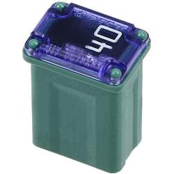 25 Pack Micro Cartridge Fuses, 15 Amp Micro Fuse, 20 Amp Micro Fuse, 25 Amp Micro Fuse, 30 Amp Micro Fuse, 40 Amp Micro Fuse, FMM Fuses Kit MCASE Type for Cars, SUVs and Trucks