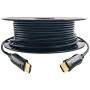 4K Fiber Optic HDMI Cable 50 Feet, 18Gbps 4K 60Hz (4:4:4, HDR10, HDCP2.2) for in-Wall Installation, One Direction