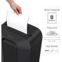Powershred LX45 8-Sheet Cross-Cut Paper Shredder (5501201)