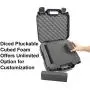 CASEMATIX Projector Travel Case with Customizable Foam Compatible with Epson PowerLite 1781W, 1780W, 1785W, 1795F, V11H796020, V11H793020, V11H795020 LCD Portable Projector and Accessories