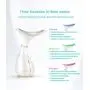 Ms.Ｗ Face Massager Anti Wrinkles, 45℃ ±5℃ Heat High Frequency Vibration Anti Aging Facial Device for Skin Tightening & Lifting, USB Rechargeable, 3 Modes