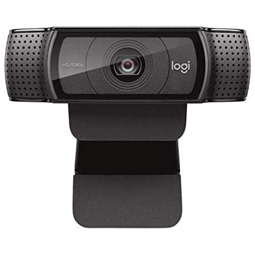 Computer Webcam C920 HD Pro - 1080p Streaming Widescreen Video Camera - Built in Microphone for Recording for Computer Desktop and Laptop Cam