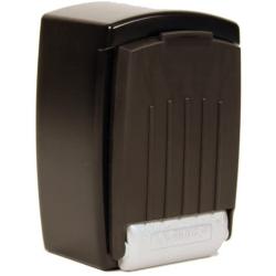 KeyGuard SL-590 Punch Button Key Storage Wall Mount Lock Box, Black Finish