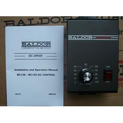 Baldor Electric, BC138, 0-90VDC, 0.33 HP, Nema 1, DC Drive