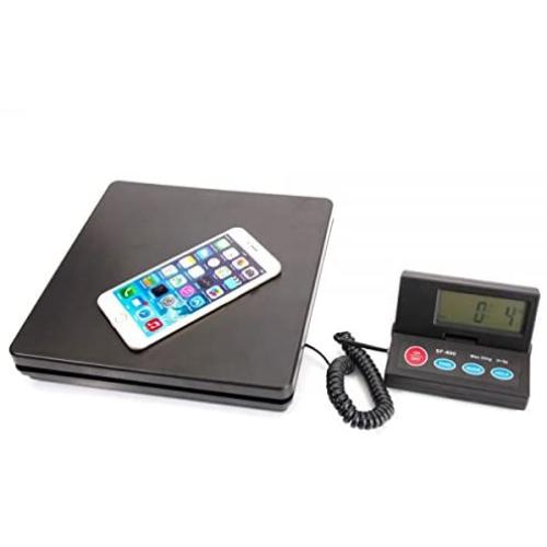 Weighology Heavy Duty Digital Postal Parcel Scale UPS Post Office Scale w/AC Adapter (110 Lb Capacity)