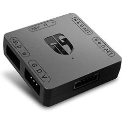 DEEPCOOL RGB Convertor, 5V ADD-RGB to 12V RGB Transfer Hub, Motherboard with 12V 4-pin Header can Contorl 5V ADD-RGB Products, Non-Compatible with Asrock Motherboard