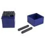 EX ELECTRONIX EXPRESS 36 Pc Steel Metal Letter and Number Stamp Punch Tool Set Kit (78BWSTAMPSET)