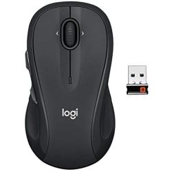 Logitech M510 Wireless Computer Mouse for PC with USB Unifying Receiver - Graphite