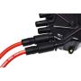 A-Team Performance Silicone Spark Plug Wires with Black 90 Degree Boot SBC Compatible with Chevy GMC Truck SUV Vortec 5.0L 5.7L 5700 350 1996-2003 Red 8.0mm