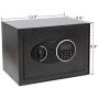 AUKUYEE Digital Electronic Security Safe Box for Home Office Hotel Business, 9.8 inch