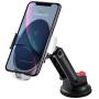 Wireless Car Charger Mount, Qi Fast Charging 15W/10W/7.5W Auto Clamping Cell Phone Holder Air Vent Dashboard, Compatible with iPhone11, X/XR,8/8 Plus, 7/7 Plus, Samsung Galaxy S20, S9,Note10