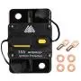 M1A2 Circuit Breaker 30A Waterproof Fuse Inline Holder Resettable Fuse Manual Reset 12V-48V DC for Car Audio RV Home Marine Boat Truck Trolling Motors