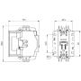 Sunlee controls 2 Pole 30 Amp contactor 120V coil DP Contactor Box Lug HVAC Contactor